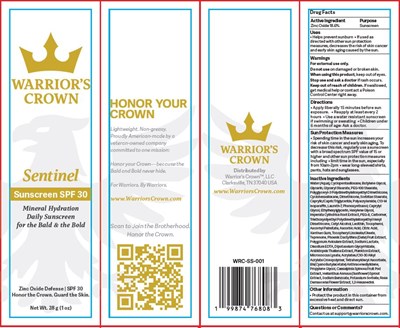 Sentinel Sunscreen Zinc Oxide Defense Spf 30 (Sentinel Sunscreenspf30)